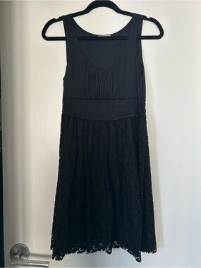 Modcloth Artisan Iced Tea Dress in Black - Sz M